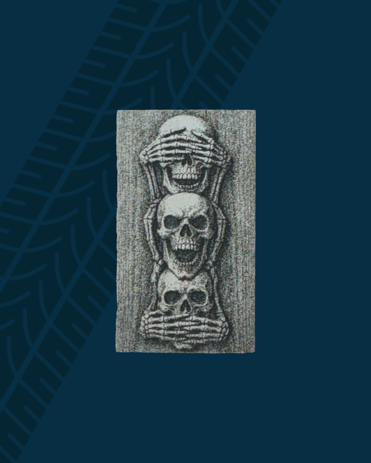 Trackside Trouble Patch - See No Evil Holographic/Black