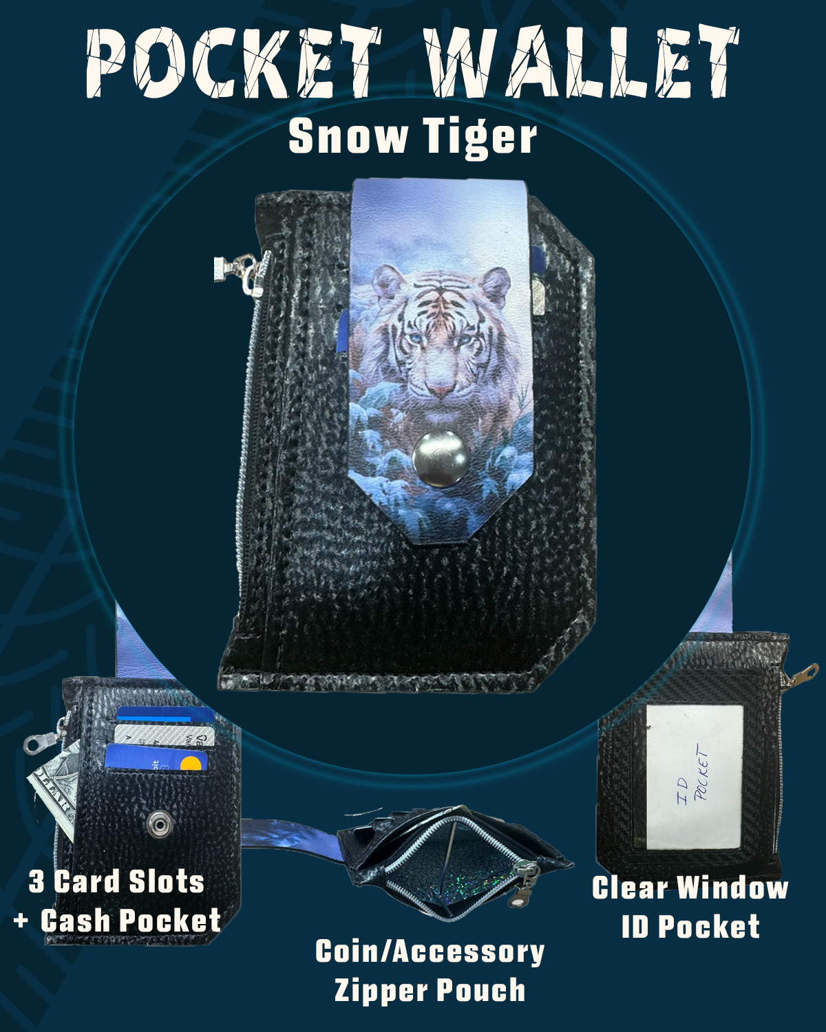 Pocket Wallet with ID Window