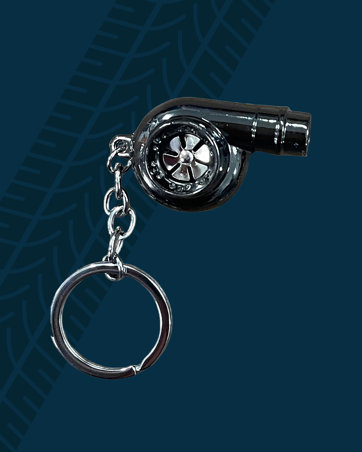 Turbo Whistle Keychain