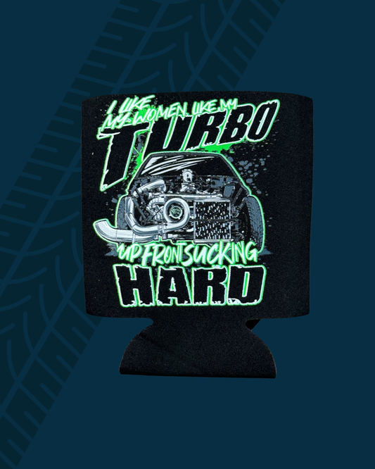 Turbo Suck Hard Koozie
