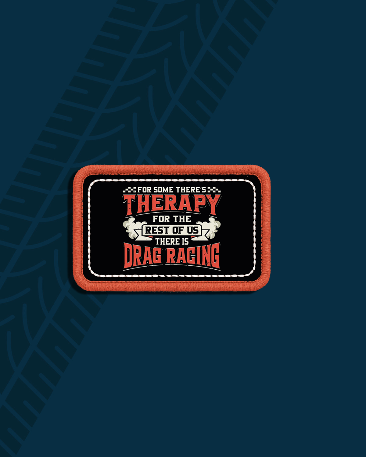 Drag Racing Therapy Magnet