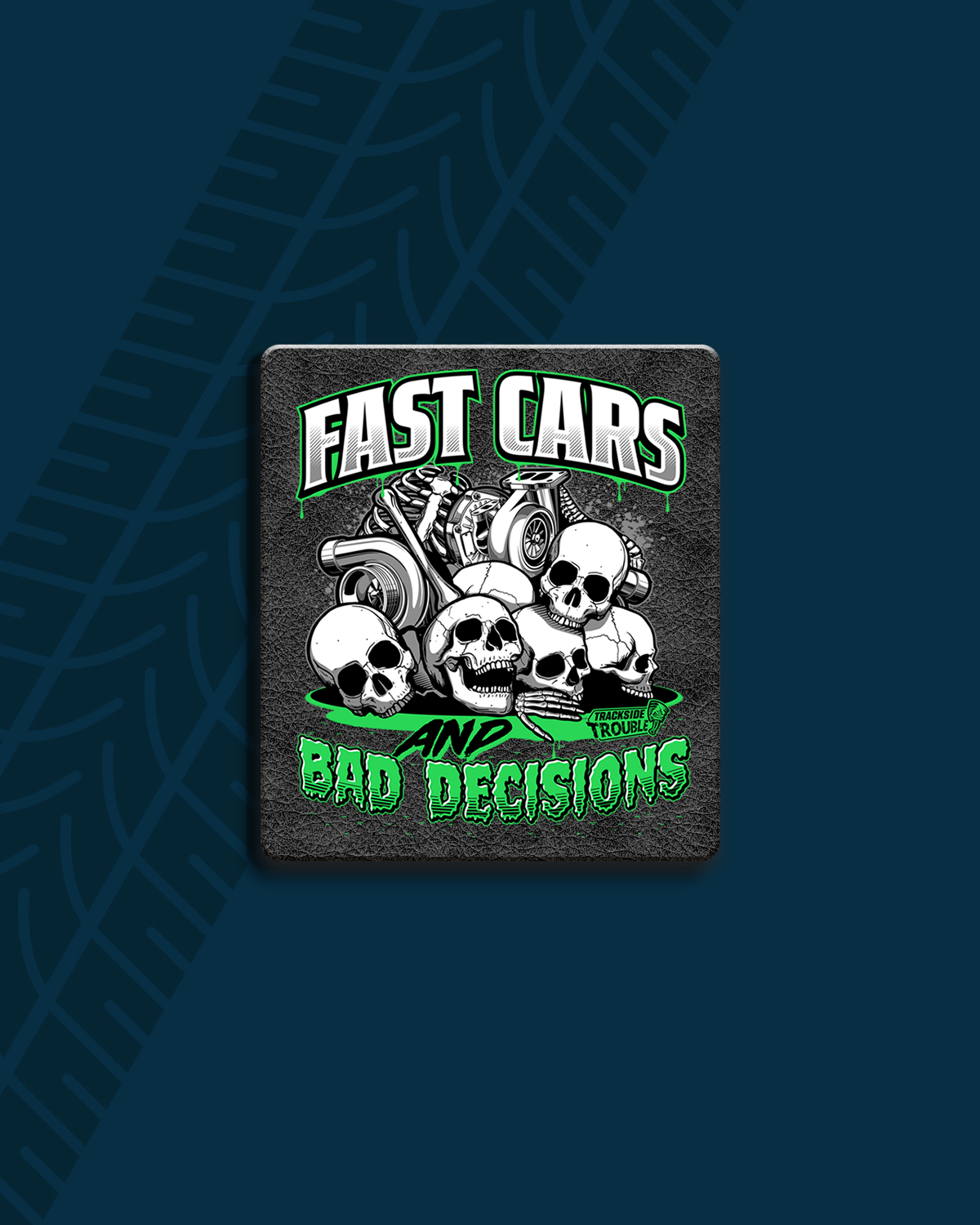 Fast Cars and Bad Decisions Magnet
