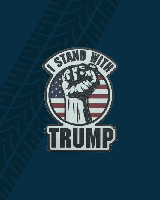 Trackside Trouble Patch - Stand With Trump