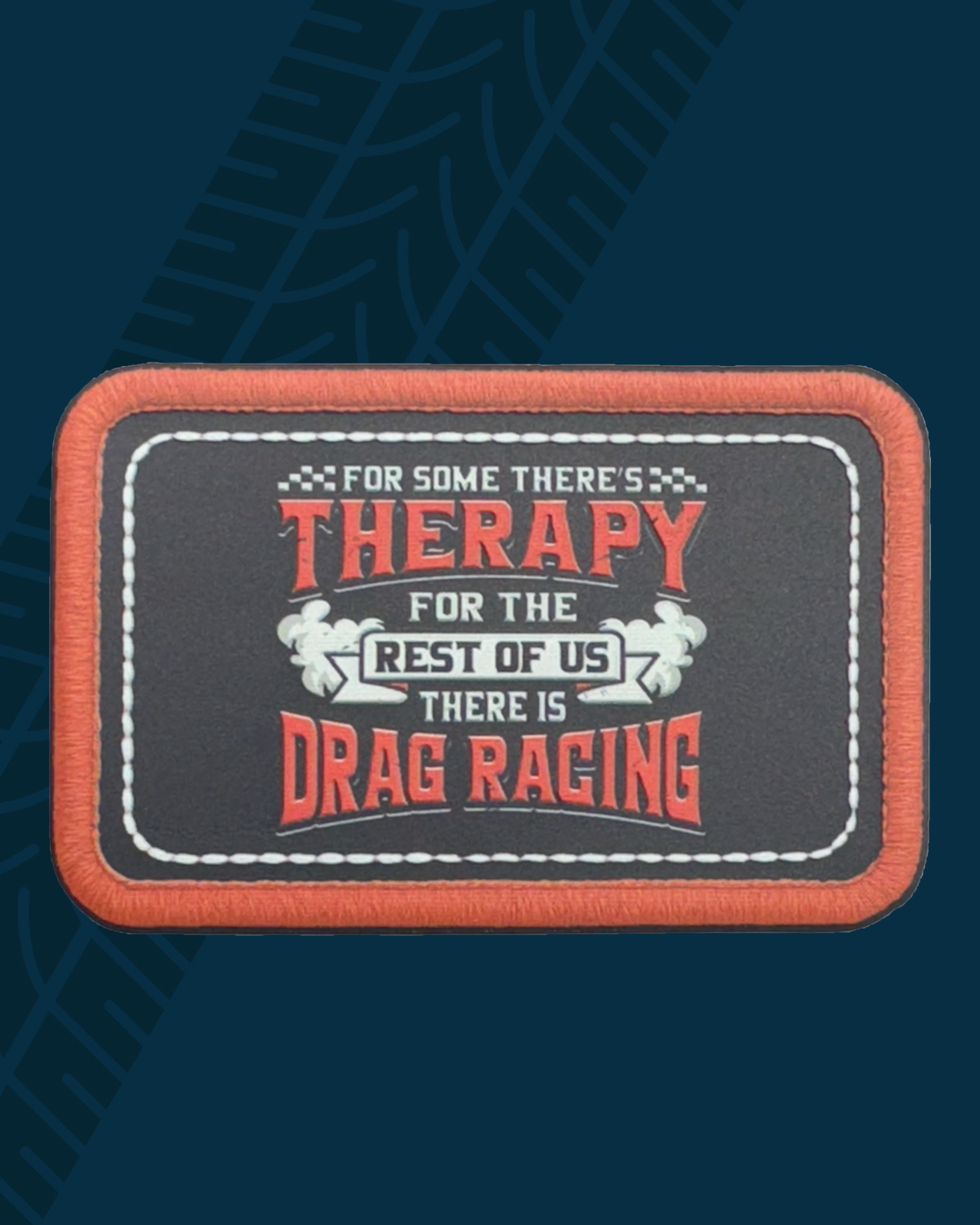 Trackside Trouble Patch - Drag Racing Therapy