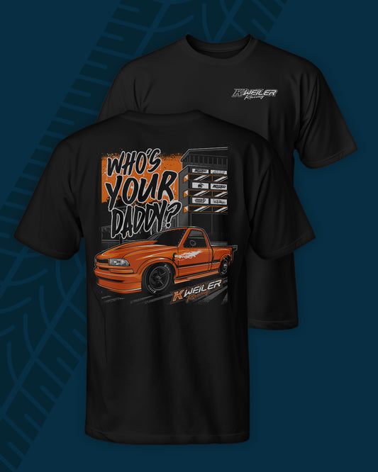 K Weiler Racing TRACKSIDE Who's Your Daddy Racing Tee