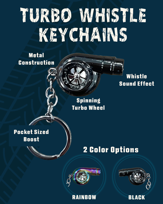 Turbo Whistle Keychain