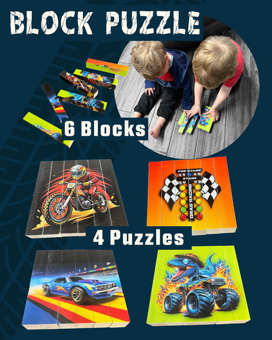 Trackside Kids Block Puzzle