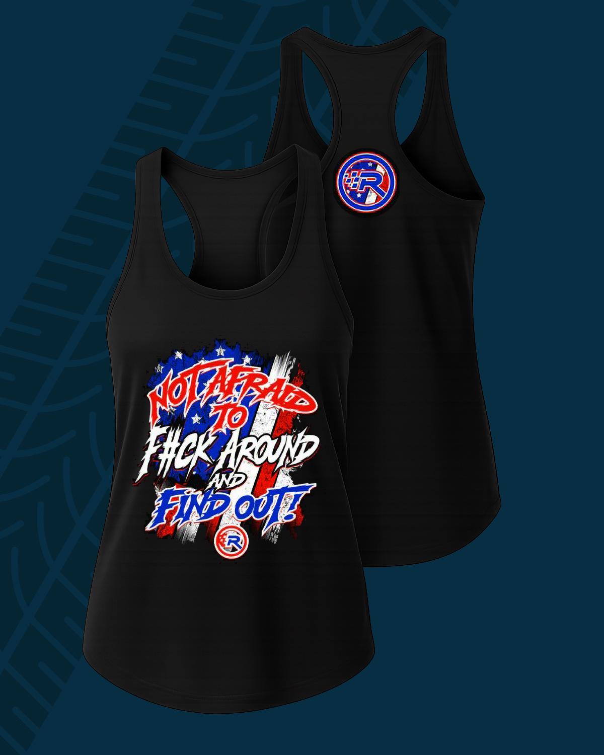 Not Afraid To... Racerback Tank