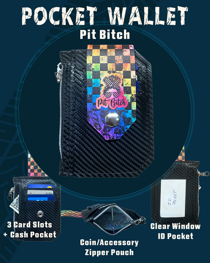 Pocket Wallet with ID Window