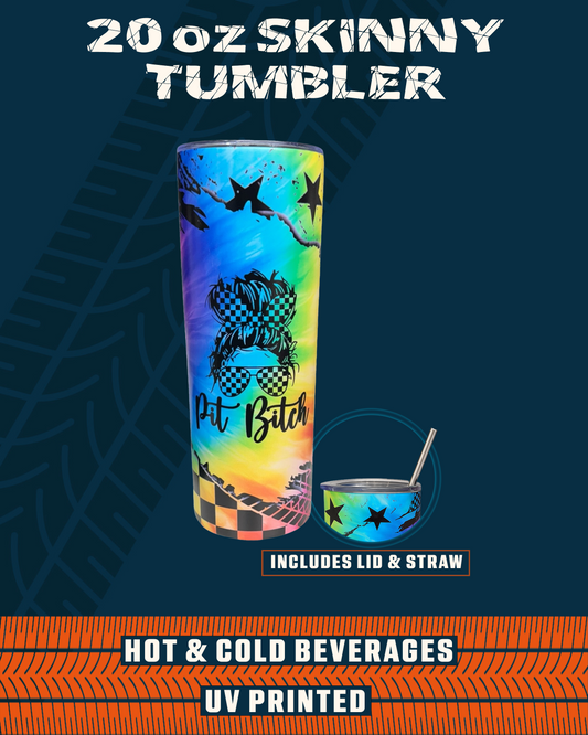 UV Printed Tumbler - Pit Bitch
